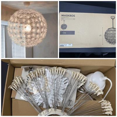 IKEA 2009 Marcus Arvonen Maskros Pendant Light Fixture - Never Installed