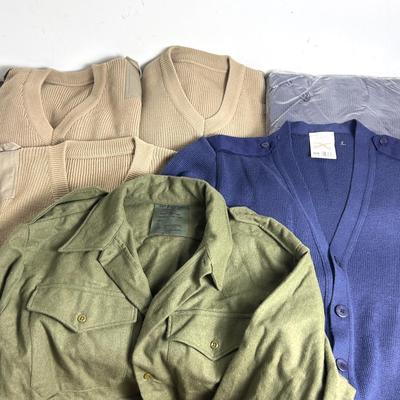 Military Wool Sweaters & More - (Size 40-M)