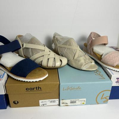 New in Box Sandals (size 11) - Bobs Skechers, Life Stride, Earth 