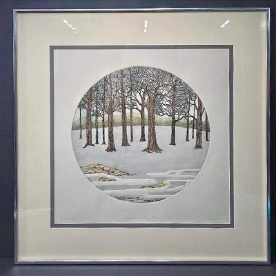 Sprague Signed & Numbered Print “Here Then The Slow Season” 