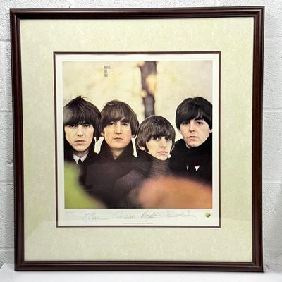 The Beatles For Sale Limited Edition Lithograph #2625 W/Certificate – Apple 1993, Framed 28x30"
