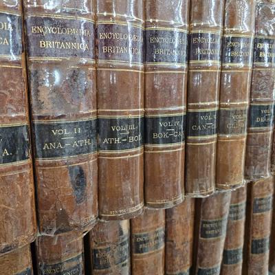 Encyclopedia Brittanica 1883 9th Edition 24 Volumes