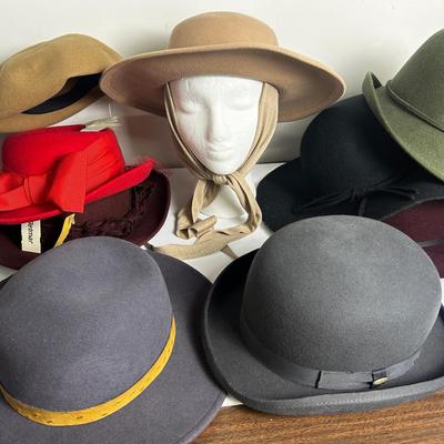 Vintage & Contemporary Wool Hats - Scala, Liz Claiborne and More
