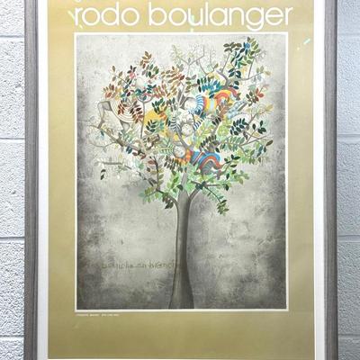 Graciela Rodo Boulanger Poster “De Branche En Branche”