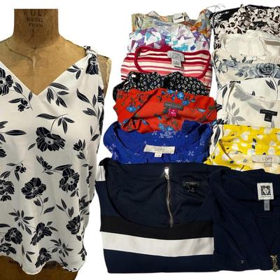 Ann Taylor, Loft, Liz Claiborne & More Women’s Tops - Size M