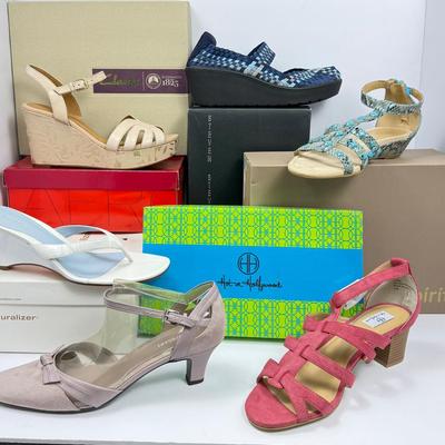 New in Box Heels & Wedges (6) Size 9.5-10 - Steve Madden, Clarks, Naturalizer & More