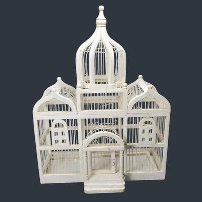 Victorian Style Bird Cage - 19x10x26”