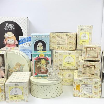 Enesco Precious Moments Figurines In Boxes Lot 2