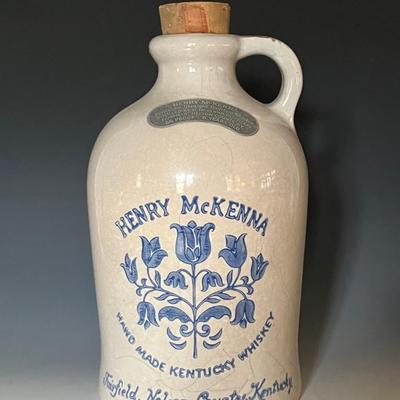 Henry McKenna Ceramic Whiskey Jug