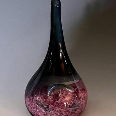 Signed Scottish Caithness Moondrop Paperweight