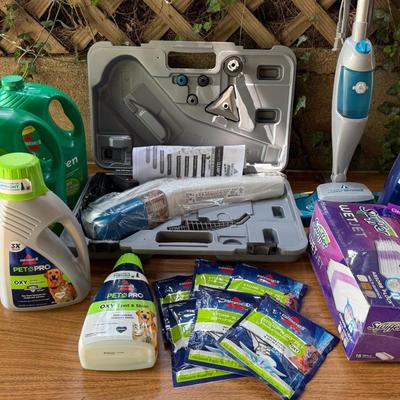 Bissell & Swiffer Floor/Carpet Cleaning Pack