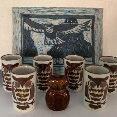 Owl And Falcon Collectibles