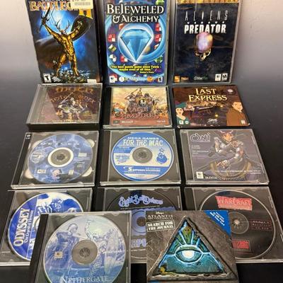 Vintage Computer Games (14) For Mac (Apple Macintosh) With RPGs & More