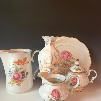 Victorian Porcelain Tableware (6)