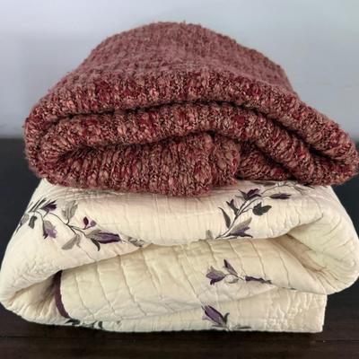Hand Knitted And Machine Quilted Spreads (2)