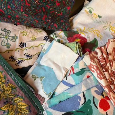 Vintage Table Linens, Eclectic Mix