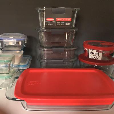 Glass Storage Container Group