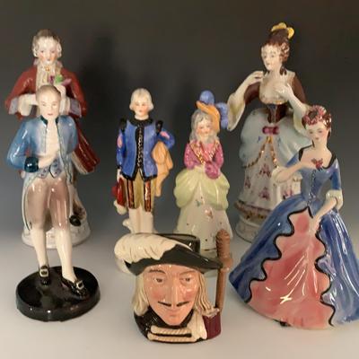Assortment Of Colorful Figuines