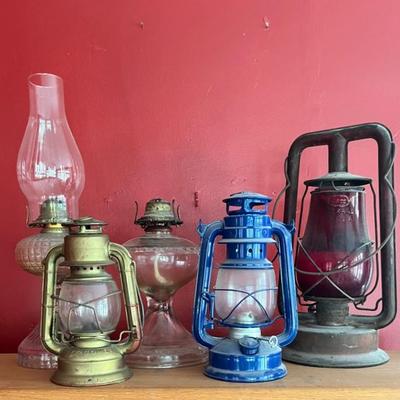 Vintage Lanterns and Lamps (5)