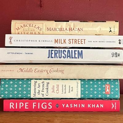 International Cookbooks (6) with Julia Child
