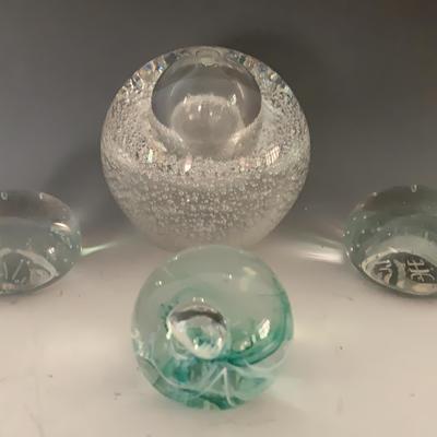 Collection Of Glass Paperweights