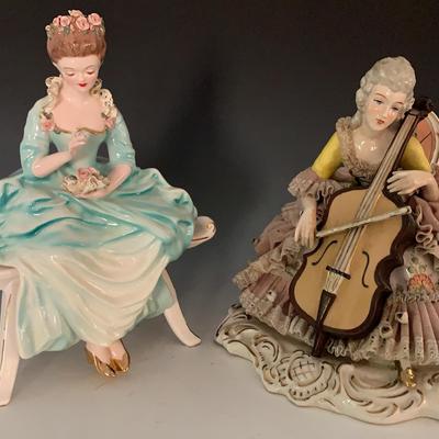 Ceramic Figurines, Dresden, Germany And USA