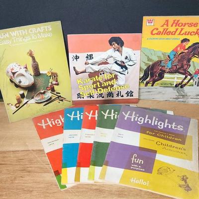 Lot Of Vintage Paperbacks Great For Kids - Activities, Learning Fun