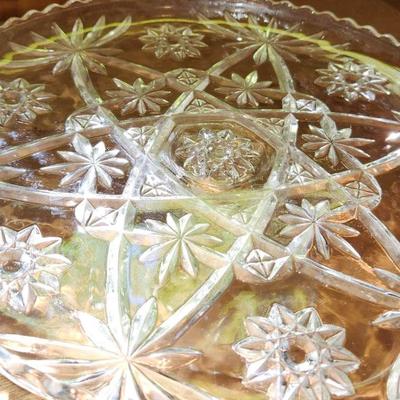 Vintage Anchor Hocking Cake Platter