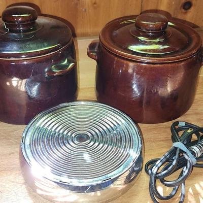 West Bend Warmer Pots with Electric Warmer
