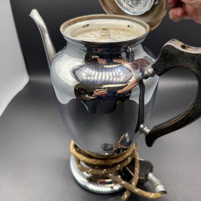 Georg Jensen Coffee Pot 1017, designed by Henning Koppel in 1952. 