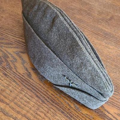 Great Garrison-Style Cap Circa 1930's - With Accent Medals