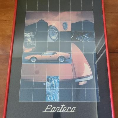 De Tomaso Pantera Framed Art Print