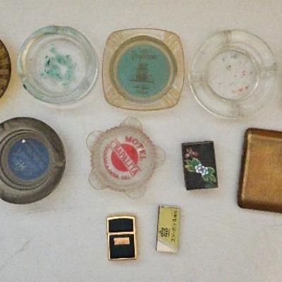 Ashtrays, Matchbooks, and Table Lighters Collection