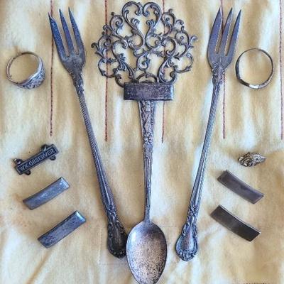 Sterling Silver Selections - From Jewelry To Dining Utensils 