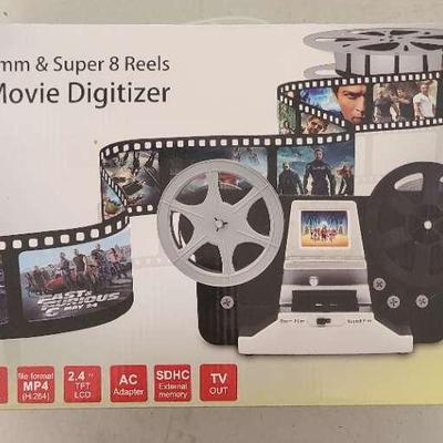 8mm And Super 8 Reel Movie Digitizer - NIB
