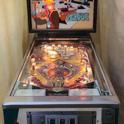 For the Wizard in you. 1975 Williams “Straight Flush” Pinball Machine