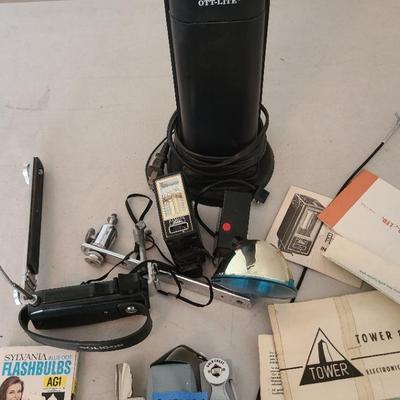 Classic Photography Accessories and Lighting Lot