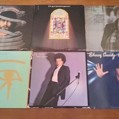 Vinyl Albums - Alan Parsons, Simon And Garfunkel, Shaun Cassidy And Leo Sayer