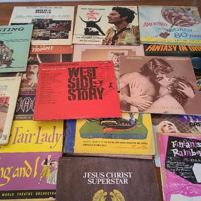 Broadway and Musical Soundtrack Vinyl Records