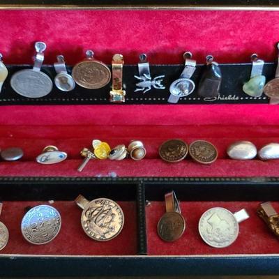 Clips, Cufflinks, And More - Collection Of Men's Accessories 