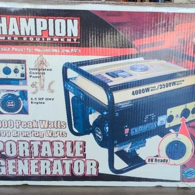 Champion 4000 Watt Portable Generator