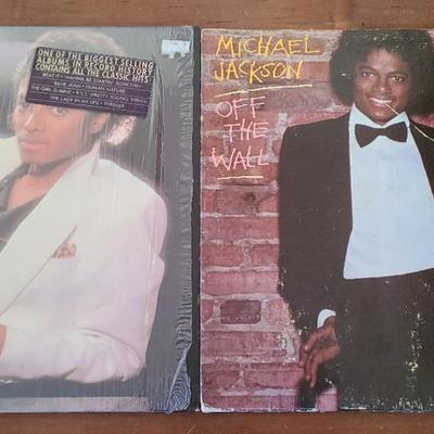 Michael Jackson Vinyl Pair – Thriller and Off the Wall