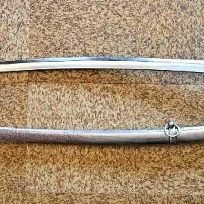 Curved Steel and Cavalry Appeal – Replica Saber with Scabbard