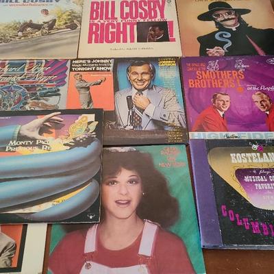 Vinyl Records - Comedic Superstars Carson, Pryor, Radner and  More