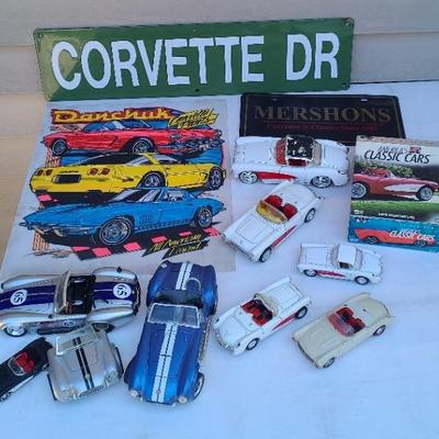 Corvette & Alternative Classic Collectibles, Toy Cars, Signs, DVDs & Books