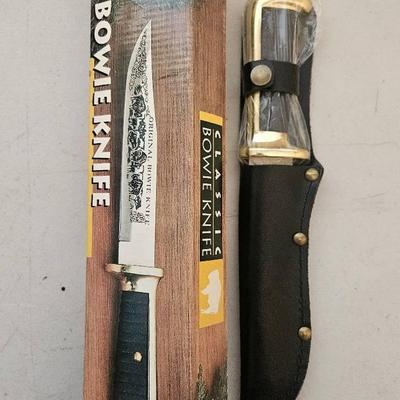 Cutting Edge Classic – Original Bowie Knife with Sheath and Box