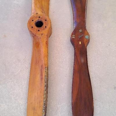 Pilot Approved Wooden Propeller Pair - Decor That Soars