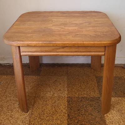  Sturdy Sidekick - Solid Wood End Table