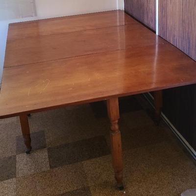 MCM Drop Leaf Table