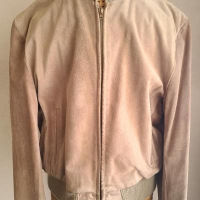 Cooper Tan Leather Jacket Size 46